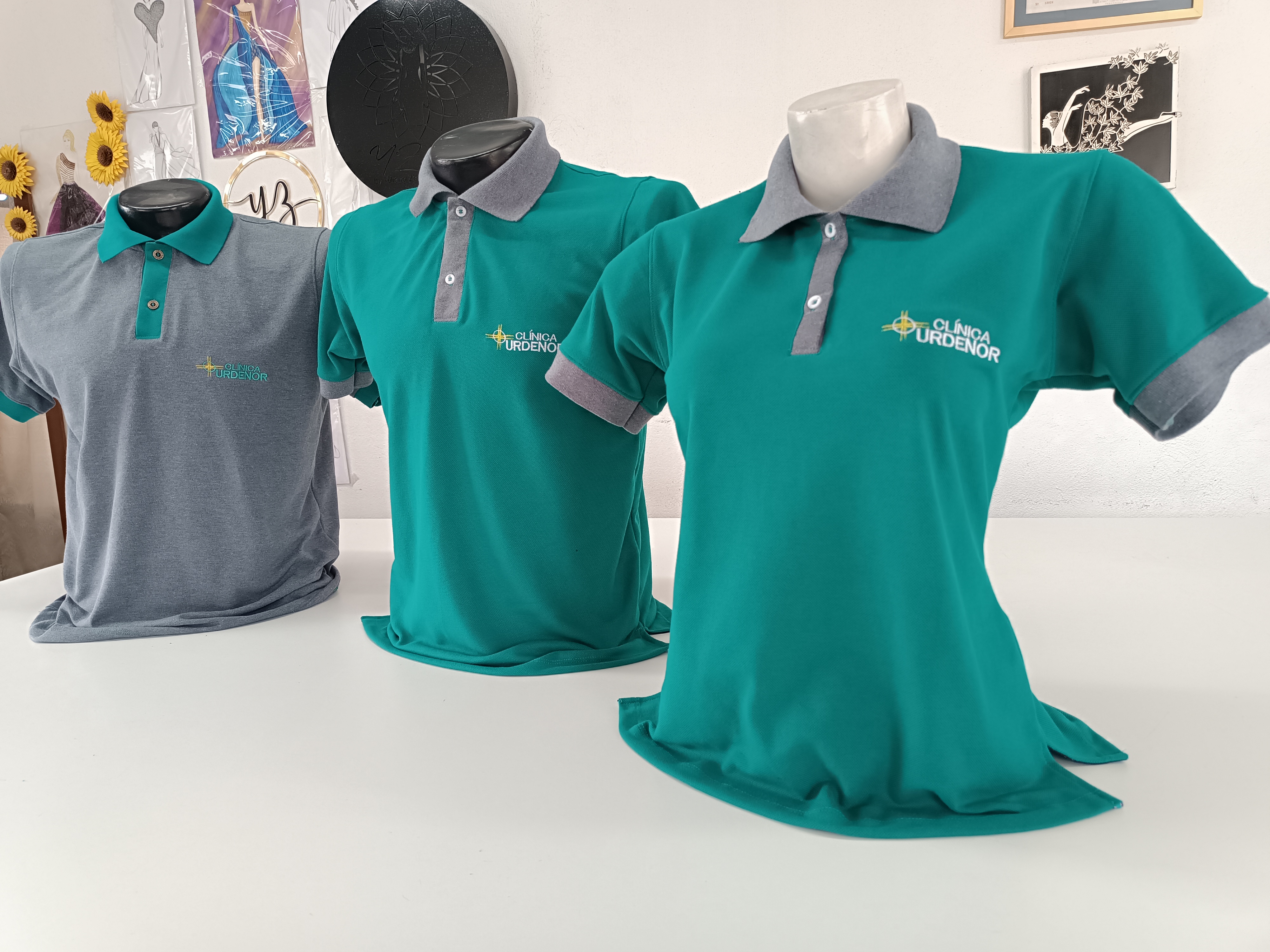 Polos para Clínica Urdenor